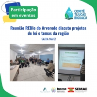 Reunião REBIo do Arvoredo discute projetos de lei e temas da região