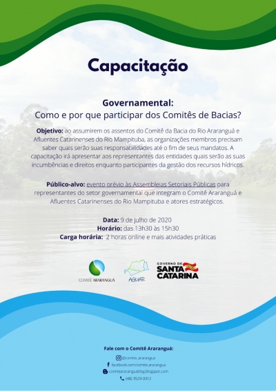 [Capacitação - PODER PÚBLICO ESTADUAL E FEDERAL] Como e Por que Participar?