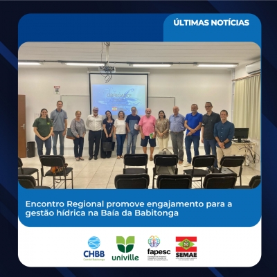 Encontro Regional promove engajamento para a gestão hídrica na Baía da Babitonga