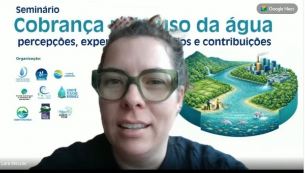 Semin&aacute;rio organizado por Comit&ecirc;s de Bacia catarinenses promove troca de experi&ecirc;ncias e interc&acirc;mbio de conhecimentos sobre a cobran&ccedil;a pelo uso da &aacute;gua