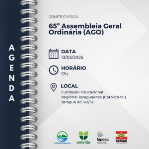 65ª Assembleia Geral Ordinária do Comitê Itapocu
