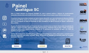 Lançado Painel Interativo com dados sobre a qualidade das águas de rios de Santa Catarina