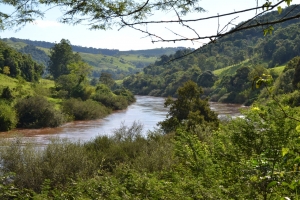 Rio das Antas, no Extremo Oeste de SC