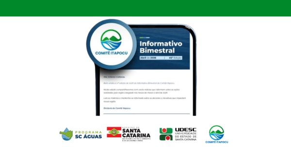 Segunda edi&ccedil;&atilde;o do informativo bimestral do Comit&ecirc; Itapocu j&aacute; est&aacute; dispon&iacute;vel