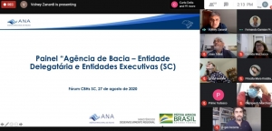 Fórum Catarinense de Comitês de Bacias promove capacitação sobre Agência de Bacia, Entidade Delegatária e Entidade Executiva