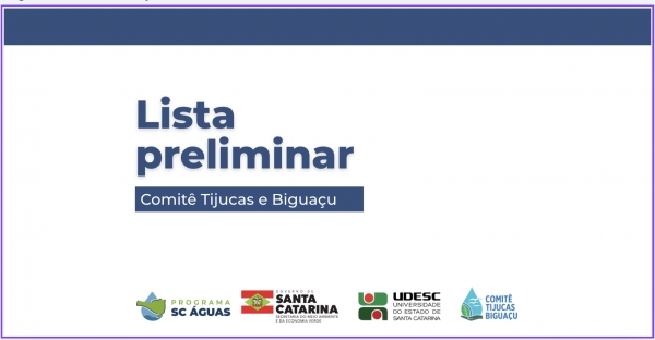 Comit&ecirc; Tijucas publica lista preliminar de entidades homologadas aptas a participar das Assembleias Setoriais P&uacute;blicas