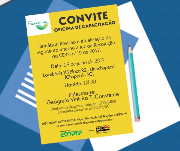 Convite: Oficina de Capacitação