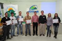 Comitê Itapocu entrega certificados aos participantes do curso de educadores ambientais