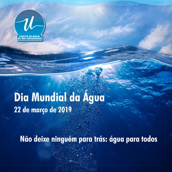 DIA MUNDIAL DA ÁGUA 2019