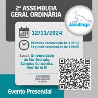Convocação para a Assembleia Geral Ordinária do Comitê Jacutinga e Posse das Organizações Membro Eleitas
