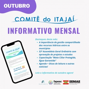 Informativo do Comitê do Itajaí!