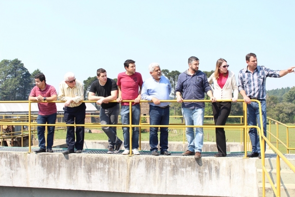 VISITA AO SISTEMA DE ABASTECIMENTO ÁGUA DO MUNICIPIO DE LAGES