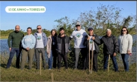 Presidente do Comit&ecirc; participa de a&ccedil;&atilde;o no rio Mampituba