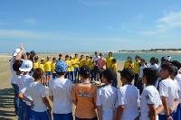 Escolares de Sangão e Jaguaruna visitam a Bacia do Rio Urussanga