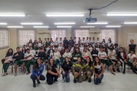 Câmara Técnica do Comitê Tubarão e Complexo Lagunar realiza palestra em escola