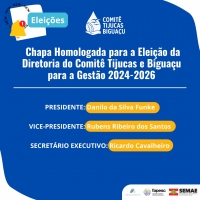 Conheça a chapa homologada no processo eleitoral da Presidência e Secretaria Executiva do Comitê Tijucas e Biguaçu!