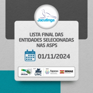 Comitê Jacutinga Anuncia Lista Final de Entidades Selecionadas nas Assembleias Setoriais Públicas de 2024