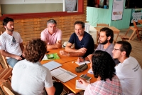 EQUIPE DA UFSC PARTICIPA DE REUNIÕES COM COMITÊ, ACAT, CÂMARA LEGISLATIVA DE BOMBINHAS E ASSOCIAÇÃO PORTO AMBIENTAL
