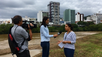 Comitê do Itajaí participa de entrevista no Dia Mundial da Água em Blumenau