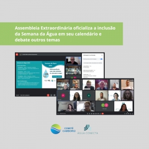 Assembleia Extraordinária oficializa a inclusão da Semana da Água em seu calendário e debate outros temas
