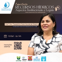 Comitê Canoinhas e Afluentes do Rio Negro convida para Capacitação: Recursos Hídricos – Aspectos Institucionais e Legais