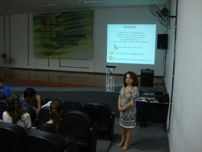 Professores do IFSC acompanham palestra voltada para ações educativas