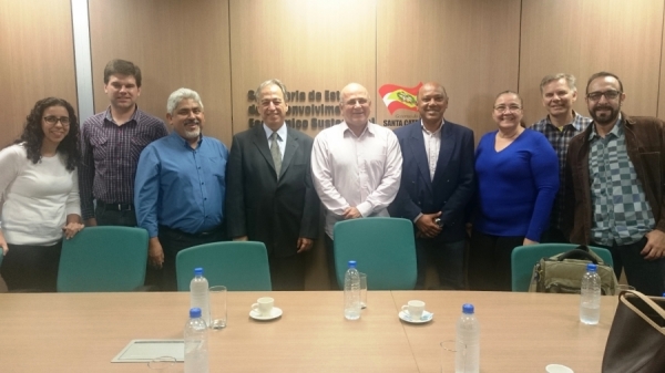 Encontro reúne coordenadores do Fórum Nacional de Comitês de Bacias e Governo de SC