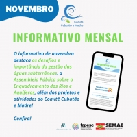 Informativo do Comitê Cubatão e Madre!