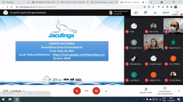AGE do Comitê Jacutinga supera expectativas