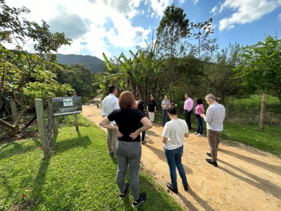 Comitê Urussanga visita Programa de Pagamento por Serviços Ambientais de Balneário Camboriú