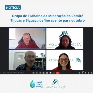 Grupo de Trabalho da Mineração do Comitê Tijucas e Biguaçu define evento para outubro