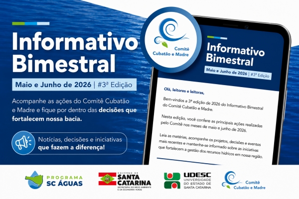 J&aacute; est&aacute; dispon&iacute;vel a 3&ordf; edi&ccedil;&atilde;o de 2026 do Informativo do Comit&ecirc; Cubat&atilde;o e Madre!