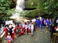 Visita de alunos a Bacia do Rio Urussanga