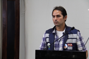 Geógrafo Felipe, apresentou dados do levantamento durante sessão do legislativo jaraguaense