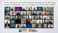 F&oacute;rum Catarinense de Comit&ecirc;s de Bacias Hidrogr&aacute;ficas (FCCBH) realiza reuni&atilde;o de alinhamento com nova entidade executiva (UDESC/SEMAE)