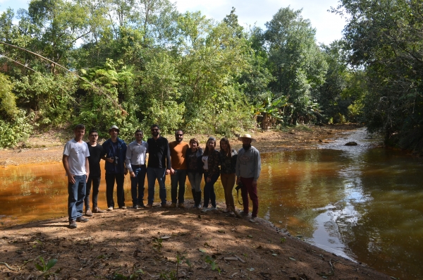 Equipe técnica percorre da nascente a foz da Bacia do Rio Urussanga