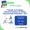 Convocação: 1ª Reunião da Presidência, Secretaria Executiva e da Câmara Técnica de Apoio Institucional – CTAI do Comitê do Itajaí!
