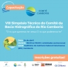 VIII Simpósio Técnico do Comitê da Bacia Hidrográfica do Rio Camboriú: inscrições abertas para capacitação sobre enquadramento hídrico