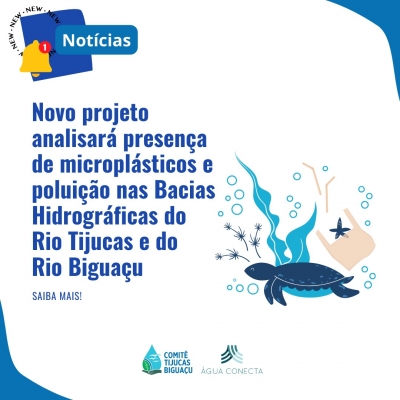 Novo projeto analisará presença de microplásticos e poluição nas Bacias Hidrográficas do Rio Tijucas e do Rio Biguaçu
