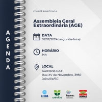 Comitê Babitonga lança edital de convocação para próxima AGE