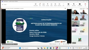 Comit&ecirc; Canoinhas e Afluentes do Rio Negro participa de capacita&ccedil;&atilde;o sobre metodologias de acompanhamento do Plano de Recursos H&iacute;dricos