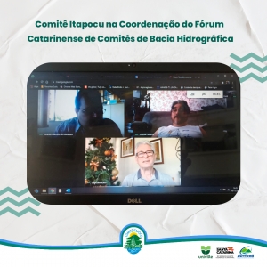 Comitê Itapocu na Coordenação do Fórum Catarinense de Comitês de Bacia Hidrográfica