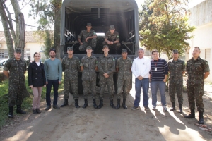 PARCERIA AMBIENTAL COM EXÉRCITO BRASILEIRO PARA RECUPERAÇÃO DA MATA CILIAR