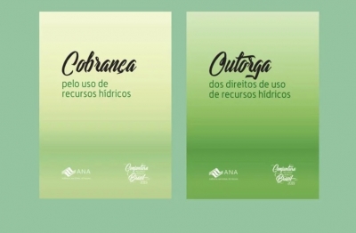 ANA disponibiliza encartes sobre evolução da outorga e da cobrança pelo uso da água na última década