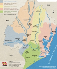 Quantos municípios fazem parte do Comitê Tubarão e Complexo Lagunar? Quais são?