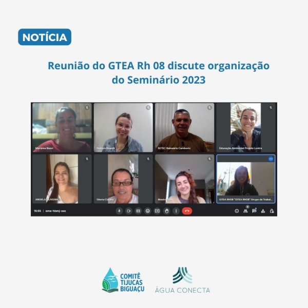 Reunião do GTEA Rh 08 discute organização do Seminário 2023