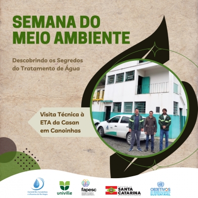 Semana do Meio Ambiente: Visita Técnica Revela Eficiente Processo de Tratamento de Água na ETA da Casan em Canoinhas