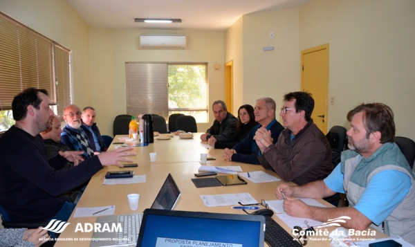 Reunião de Diretoria, Comissão Consultiva e Entidade Executiva, do Comitê de Gerenciamento da Bacia Hidrográfica do Rio Tubarão e Complexo Lagunar.