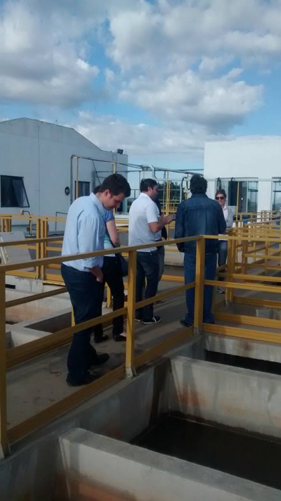 Visita técnica a Estação de tratamento da CASAN