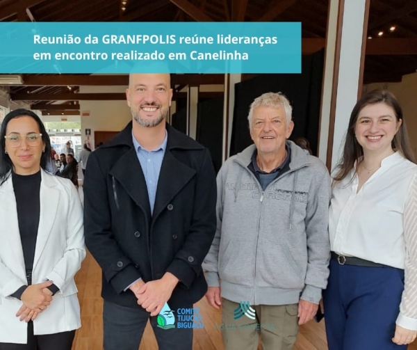 Reunião da GRANFPOLIS reúne lideranças em encontro realizado em Canelinha